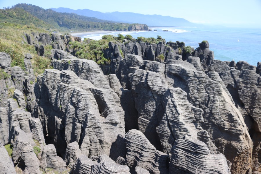 Pancake Mountains Nieuw-Zeeland