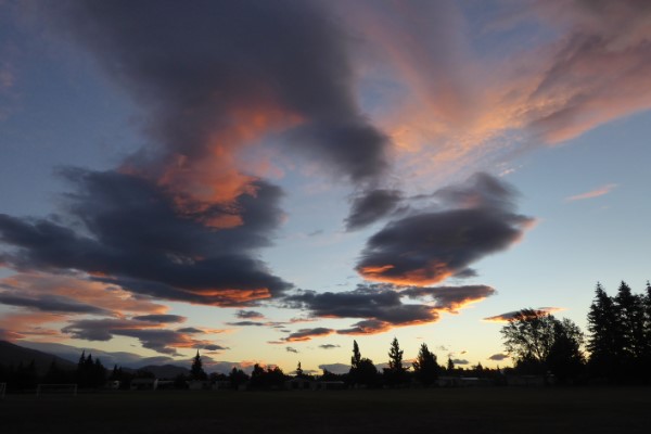 Mooie luchten onderweg Nieuw-Zeeland