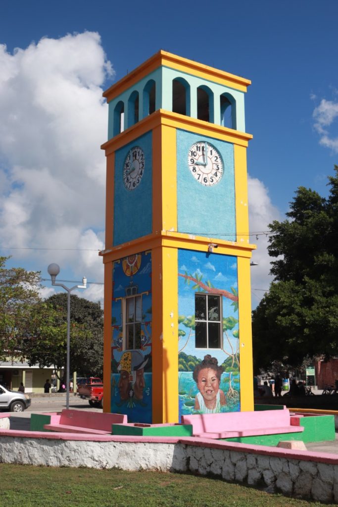 Klokkentoren centrale plein