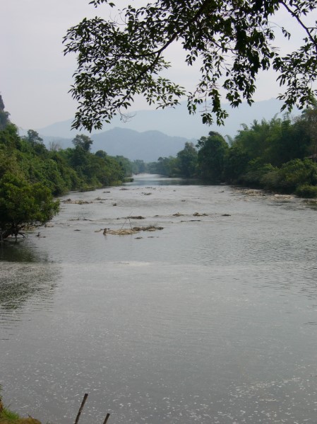 Kanoën Vang Vieng
