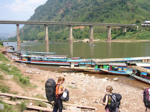 Rivier bij Nong Khiaw