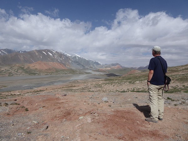 Uitzicht over de Pamir Tajikistan