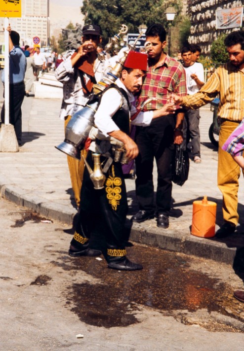 Theeberkoper Damascus Syrië