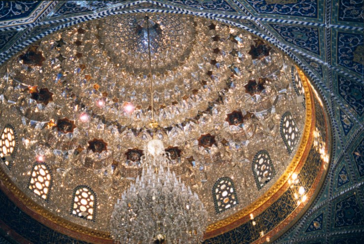 Koepel in de Omayadenmoskee Syrië