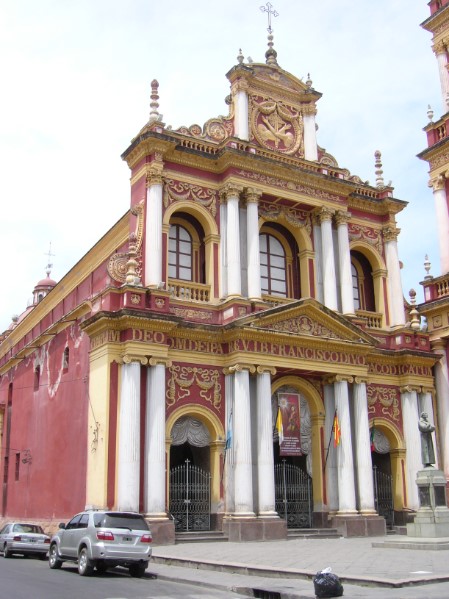 Rede kerk Salta Argentinië