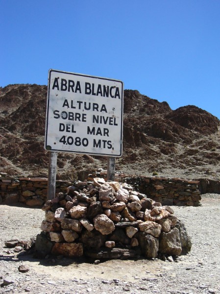 Abra Blanca Argentinië